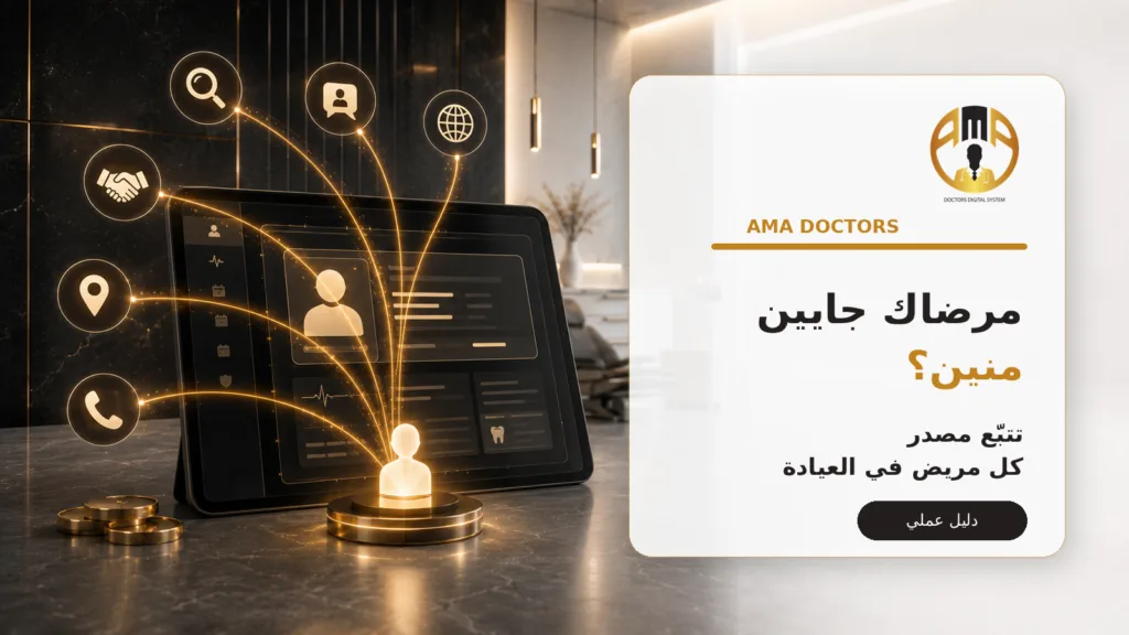 يجب أن تعرف مصدر مريض — لماذا يجب أن تعرف مصدر كل مريض يدخل العيادة؟